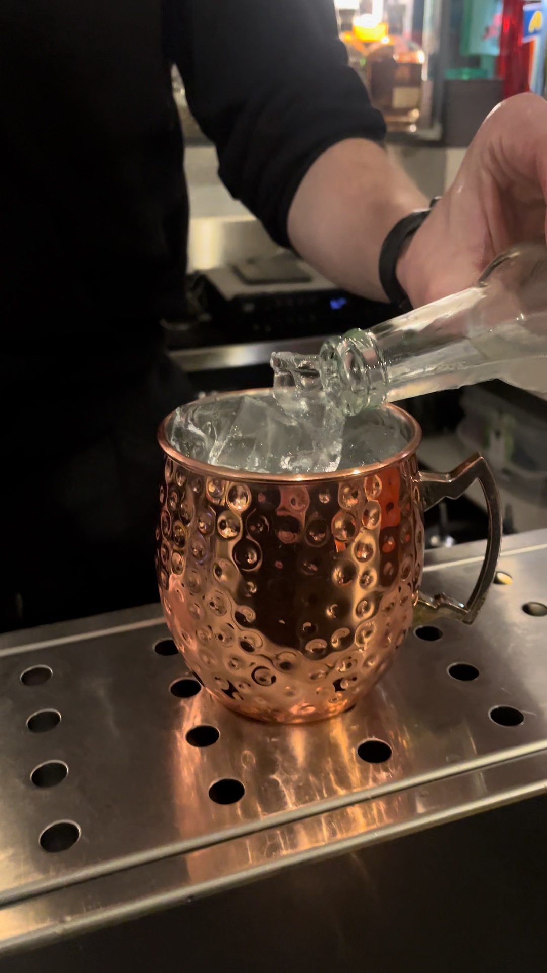 Moscow Mule in tazza di rame